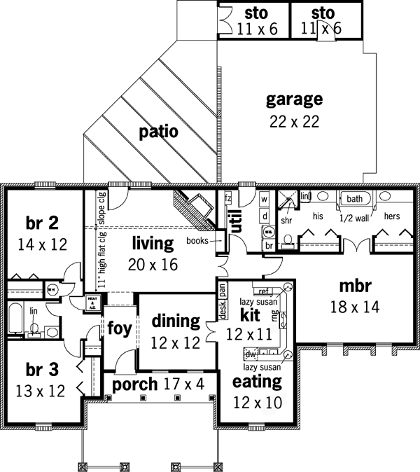 Main Floor Plan: 30-197