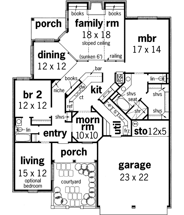 Main Floor Plan: 30-199