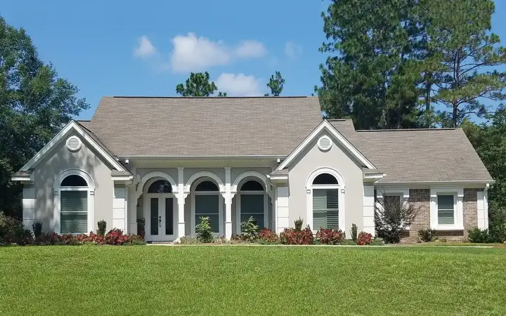 Southern house plans 30-200 - front exterior, 1,856 sq ft, 3 bed, 2 bath house plans | Monster House Plans