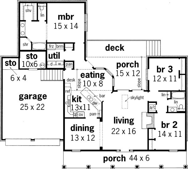 Main Floor Plan: 30-201