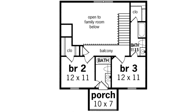 Upper/Second Floor Plan: 30-202