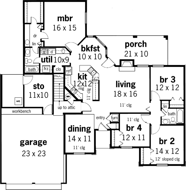 Main Floor Plan: 30-203