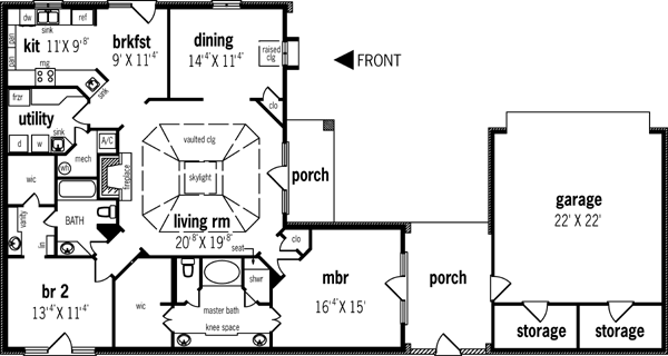 Main Floor Plan: 30-205