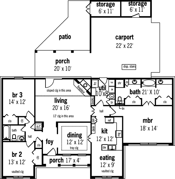 Main Floor Plan: 30-206