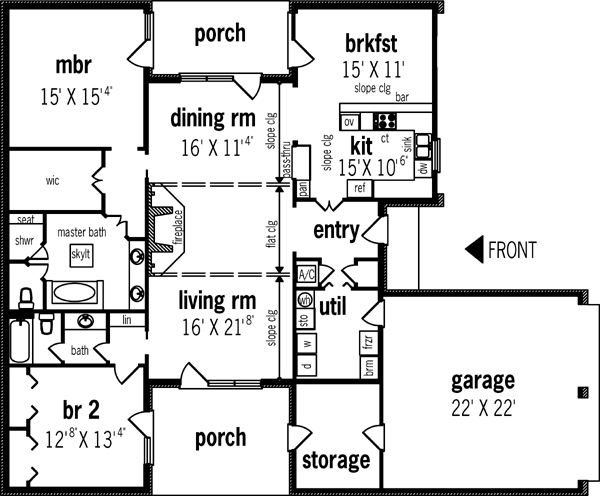 Main Floor Plan: 30-210