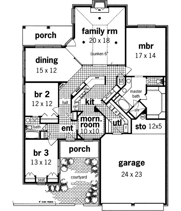 Main Floor Plan: 30-211