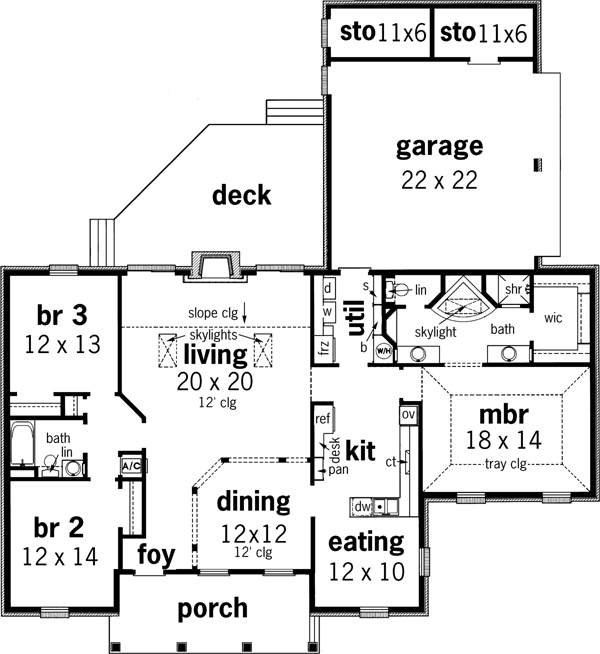 Main Floor Plan: 30-212