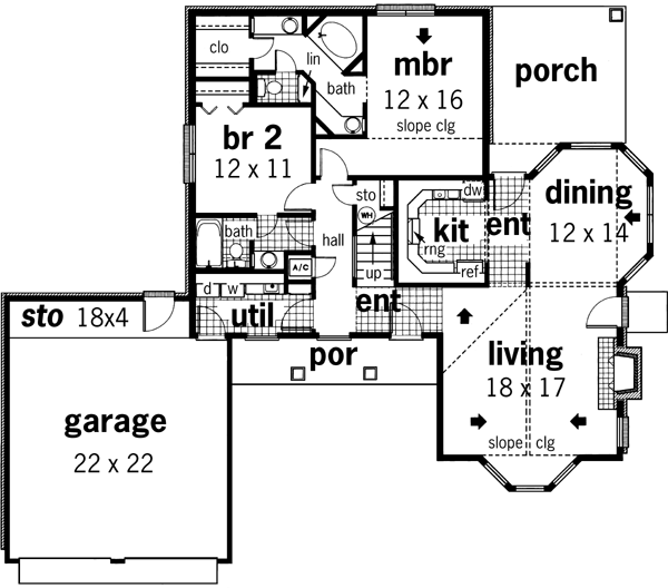 Main Floor Plan: 30-213