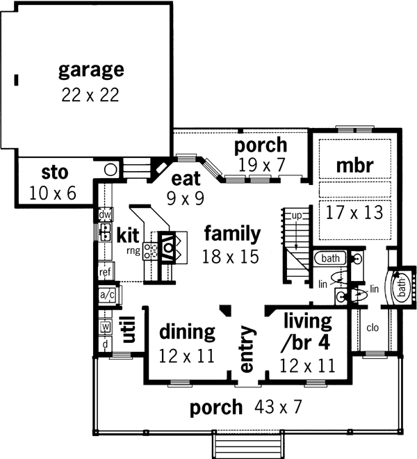 Main Floor Plan: 30-214