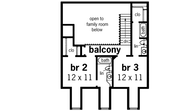 Upper/Second Floor Plan: 30-214