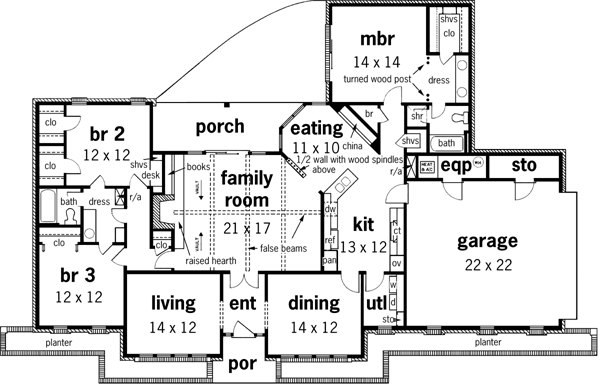 Main Floor Plan: 30-218