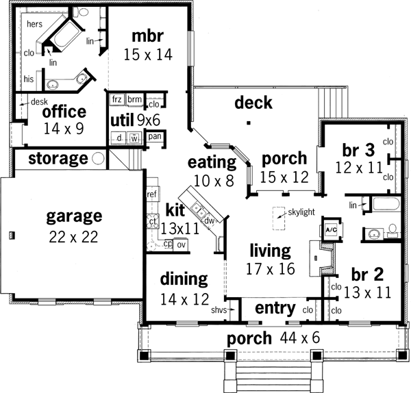 Main Floor Plan: 30-219