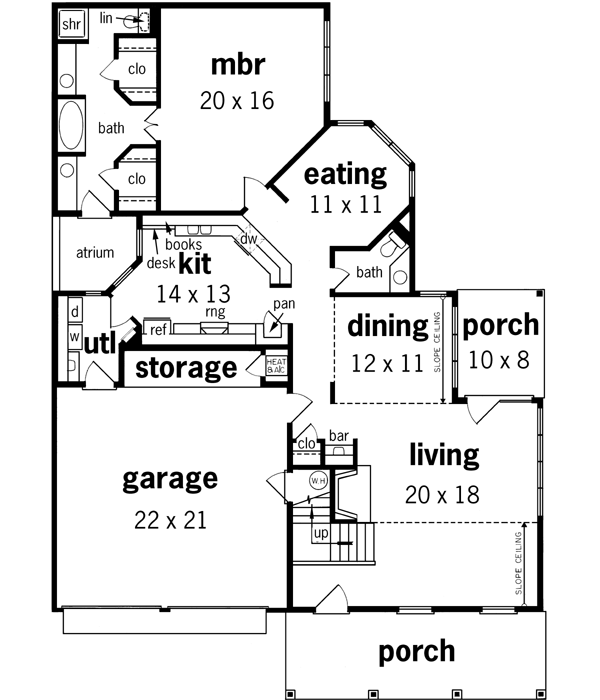Main Floor Plan: 30-220