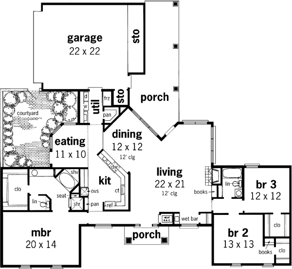 Main Floor Plan: 30-222