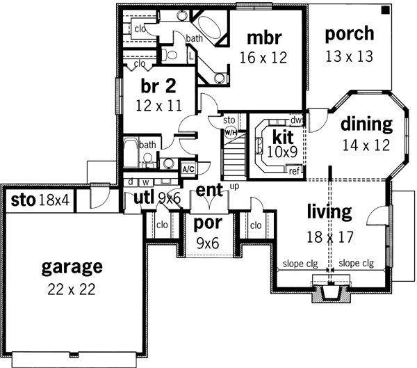 Main Floor Plan: 30-223