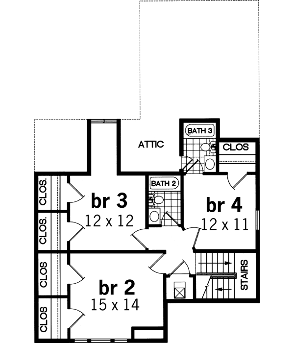 Upper/Second Floor Plan:30-224