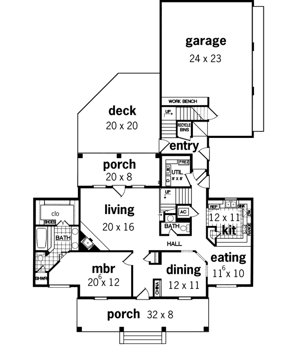Main Floor Plan: 30-225