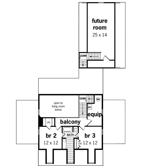 Upper/Second Floor Plan: 30-225
