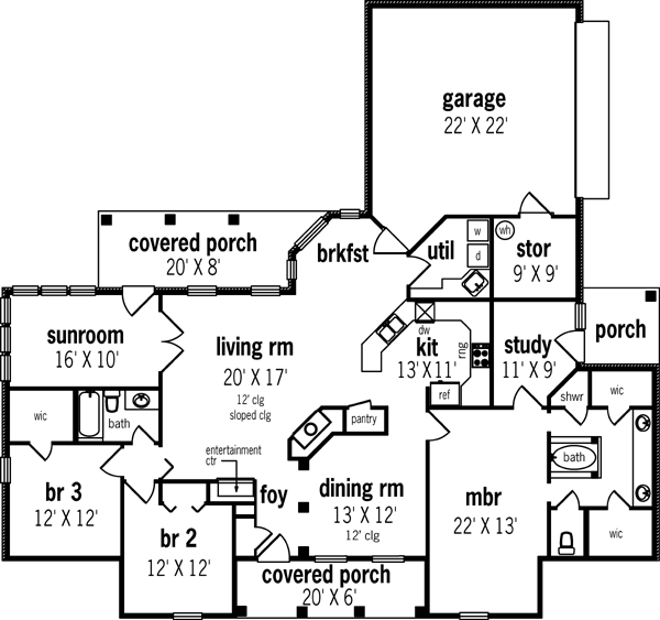 Main Floor Plan: 30-228