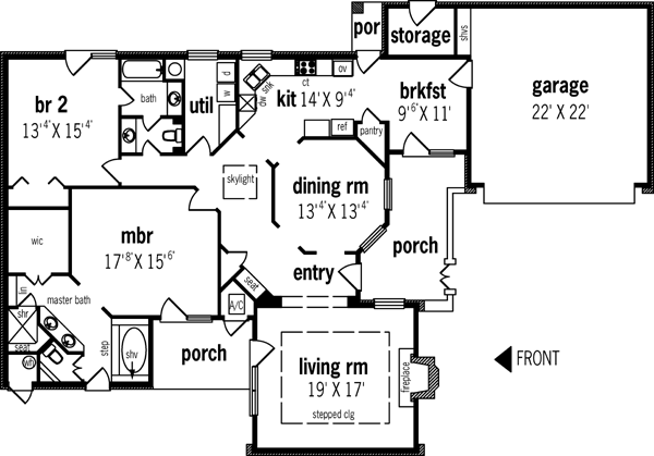 Main Floor Plan: 30-230