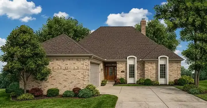 Traditional house plans 30-231 - front exterior, 2,085 sq ft, 3 bed, 2 bath house plans | Monster House Plans