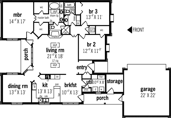 Main Floor Plan: 30-231