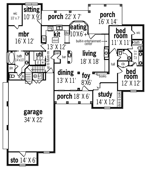 Main Floor Plan: 30-233
