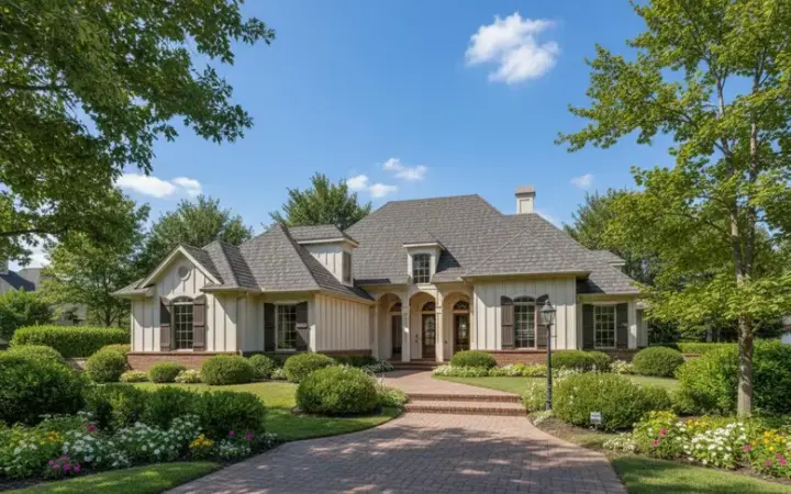 Traditional house plans 30-234 - front exterior, 2,085 sq ft, 3 bed, 2 bath house plans | Monster House Plans