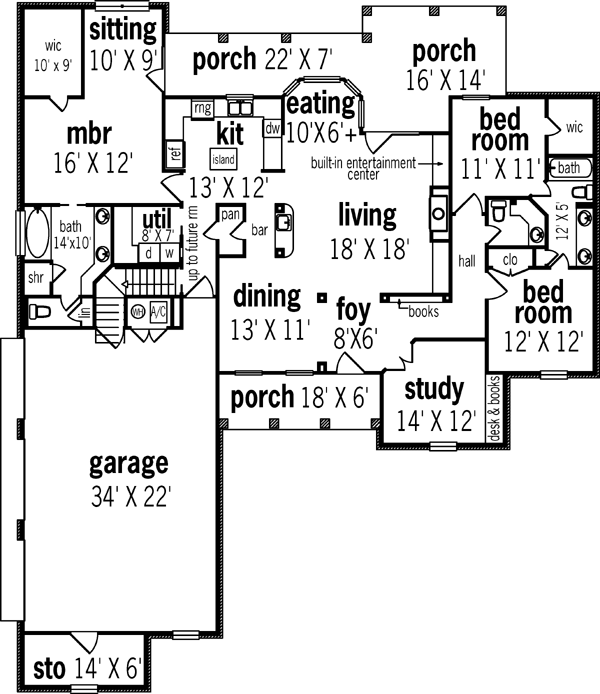 Main Floor Plan: 30-234