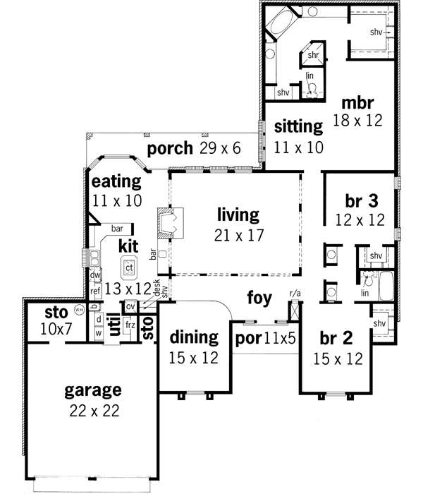 Main Floor Plan: 30-235
