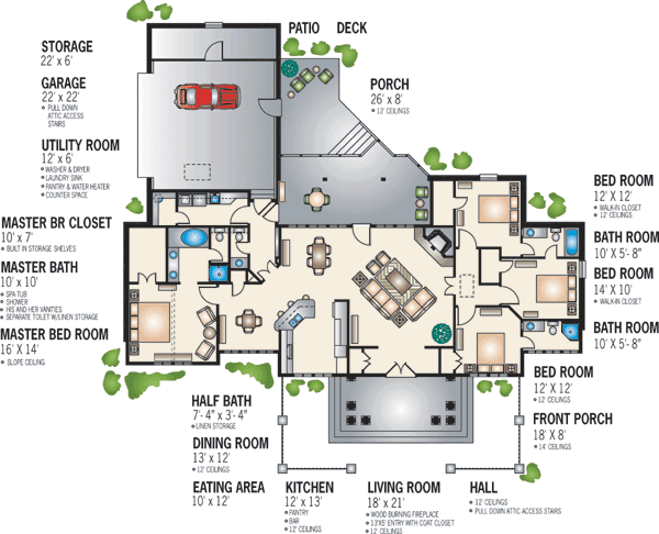 Main Floor Plan: 30-240