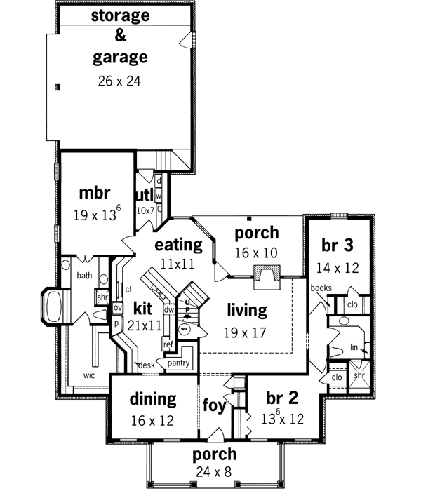Main Floor Plan: 30-242