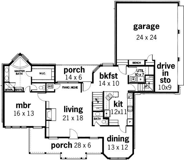 Main Floor Plan: 30-244