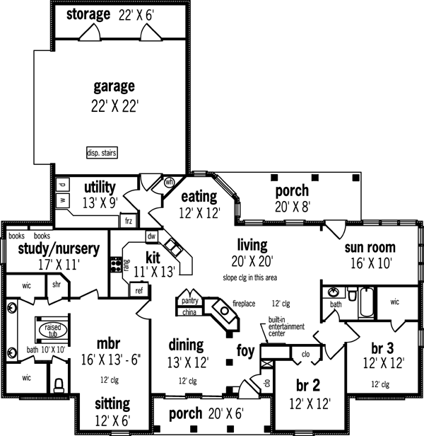 Main Floor Plan: 30-247