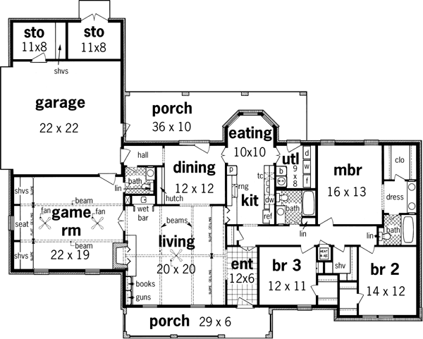 Main Floor Plan: 30-249