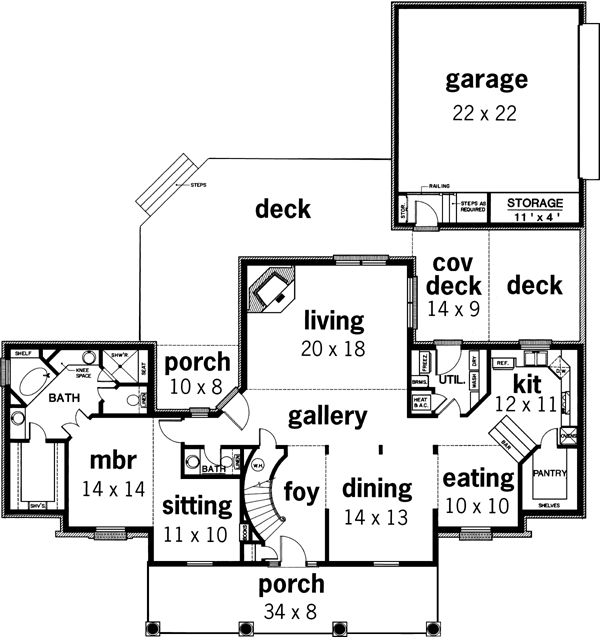 Main Floor Plan: 30-250