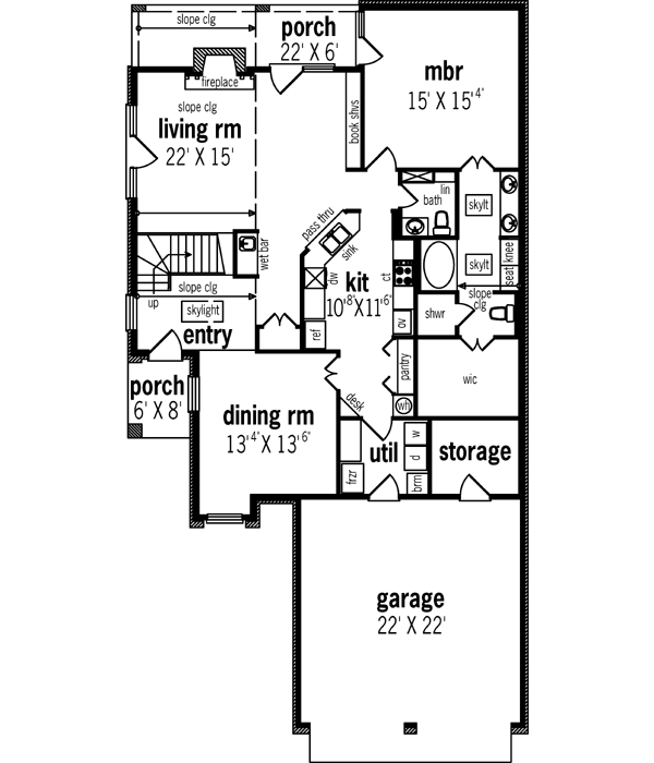 Main Floor Plan: 30-253