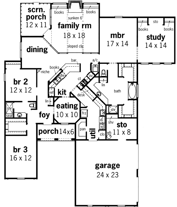 Main Floor Plan: 30-254