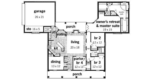 Main Floor Plan: 30-257