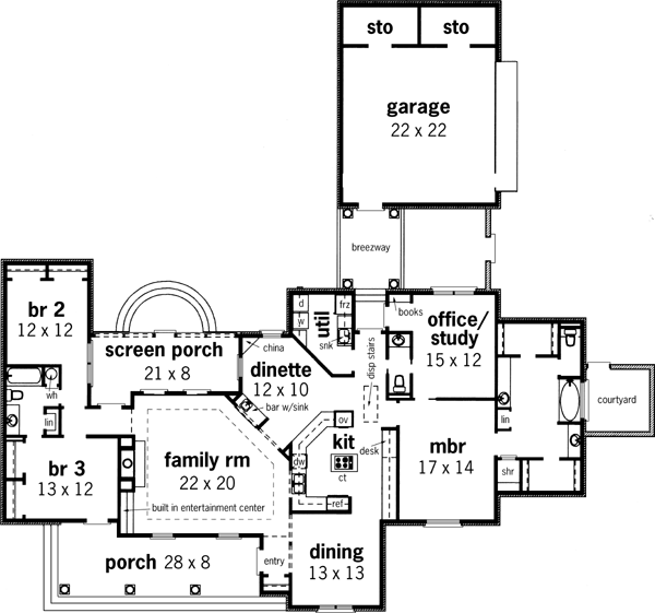 Main Floor Plan: 30-262