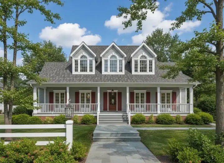 Traditional house plans 30-265 - front exterior, 2,598 sq ft, 4 bed, 3 bath house plans | Monster House Plans