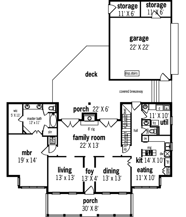 Main Floor Plan: 30-266