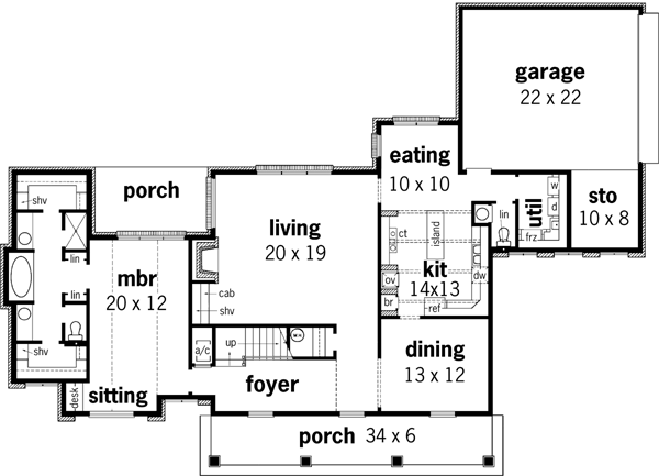 Main Floor Plan: 30-267