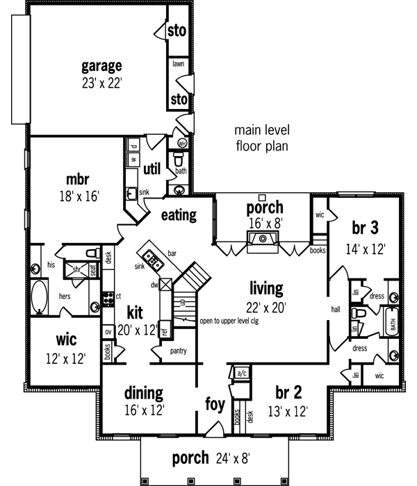 Main Floor Plan: 30-273