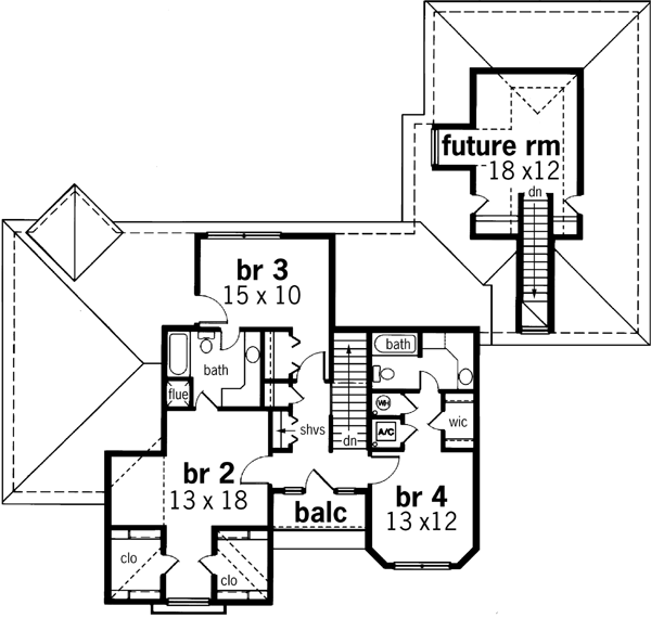 Upper/Second Floor Plan: 30-277