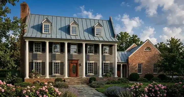 Plantation house plans 30-281 - front exterior, 2,888 sq ft, 4 bed, 3 bath house plans | Monster House Plans