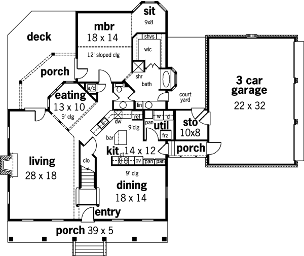 Main Floor Plan: 30-281