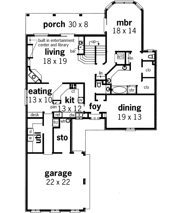 Main Floor Plan: 30-284