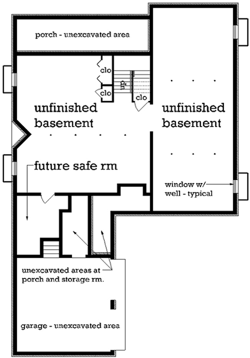 Lower Floor Plan: 30-285