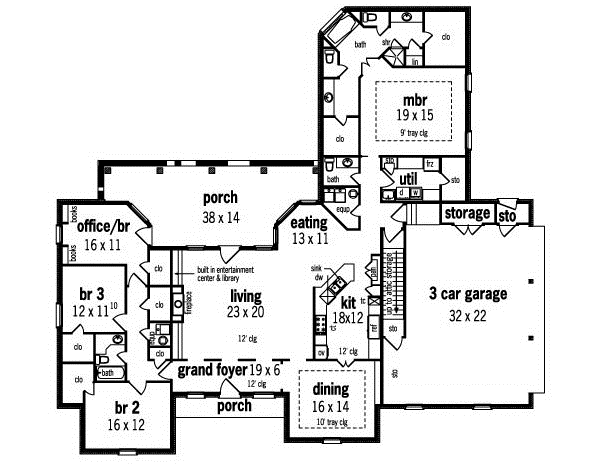 Main Floor Plan: 30-286